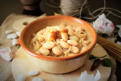 Pasta e i fagioli “pappaluni”