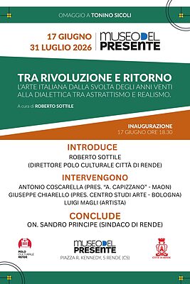 La locandina della mostra