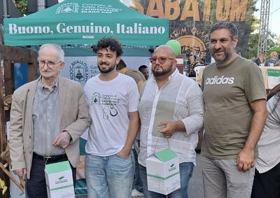 I dirigenti del club presenti all'evento