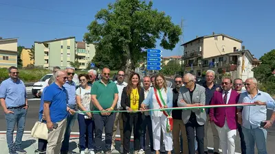 Inaugurazione asse viario Santo Stefano di Rogliano