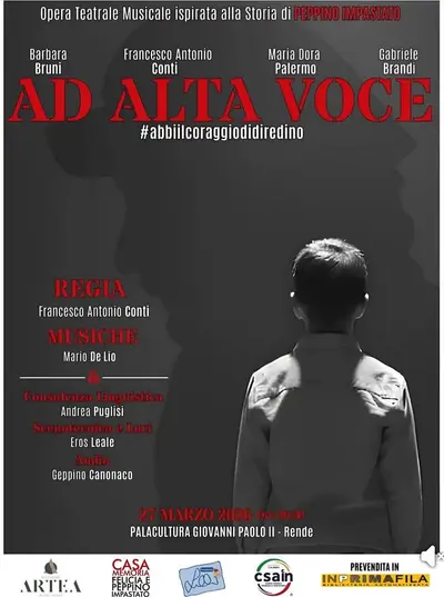 La locandina dello spettacolo