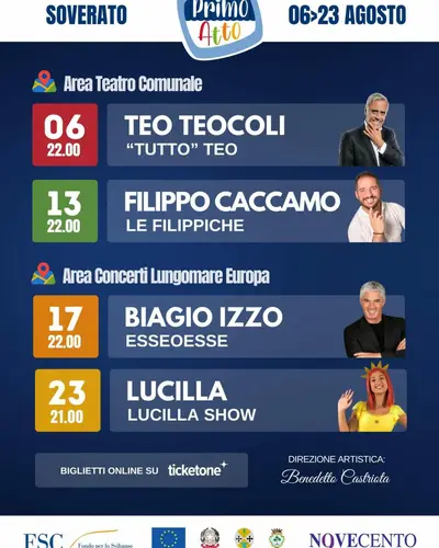 "Primo atto" Soverato 2024
