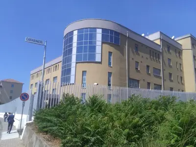 La Caserma dei carabinieri di Lamezia Terme
