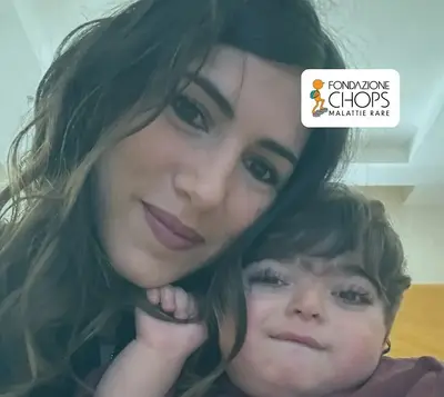 Mamma Manuela insieme a Mario