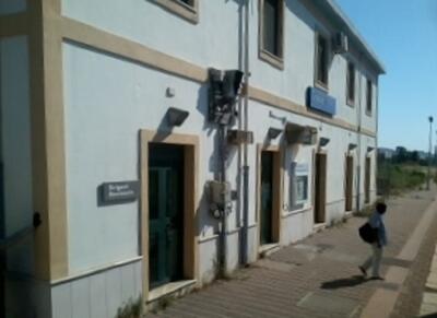 La stazione a Cropani marina
