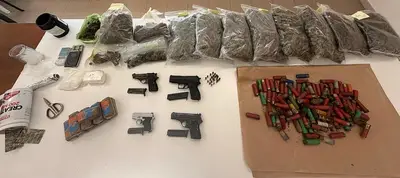 Il materiale sequestrato