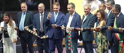L'inaugurazione della manifestazione di Sibari