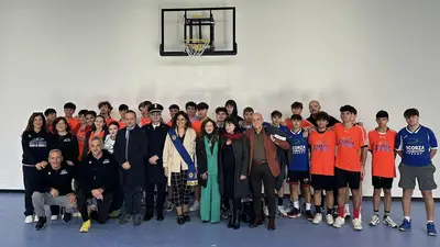 Inaugurazione della nuova palestra del Liceo Scientifico G.B.Scorza