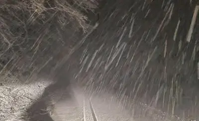 La prima neve in Sila