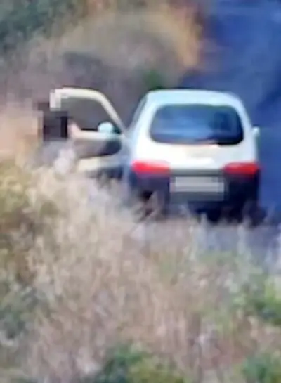 Le immagini che incastrano l'uomo