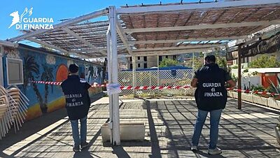 Il sequestro della Finanza