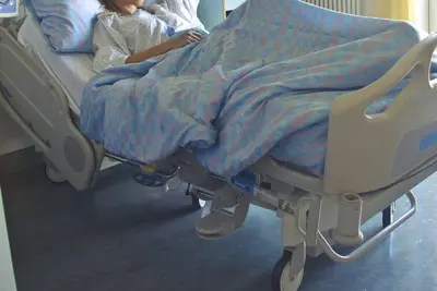 Paziente ricoverato in ospedale