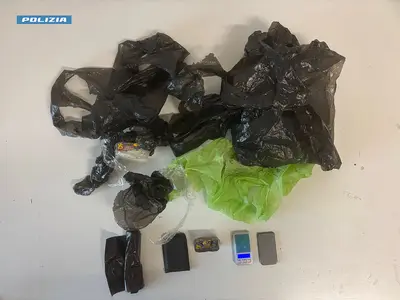 La droga sequestrata