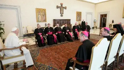 I vescovi calabresi dal Papa