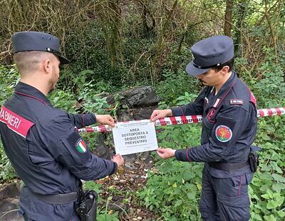 Il sequestro dei carabinieri