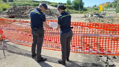 La discarica sequestrata