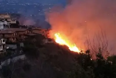 Incendio Mendicino
