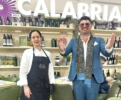 Chef Francesca Mannis e Roberto Gallo Riva restaurant & lounge bar