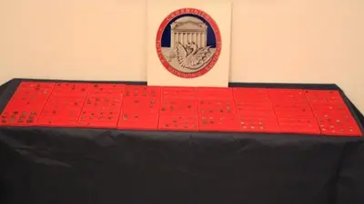 I reperti riconsegnati