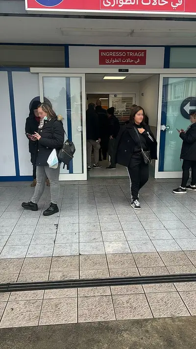 Il pronto soccorso di Cosenza affollato