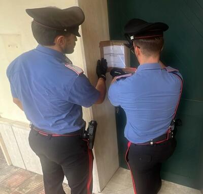 Il sequestro effettuato dai carabinieri