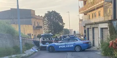 La zona della tragedia a Catanzaro