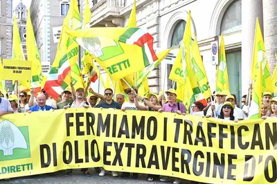 Una mobilitazione di Coldiretti