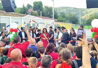 Rosaria Succurro Inaugurazione Cittadella Sport