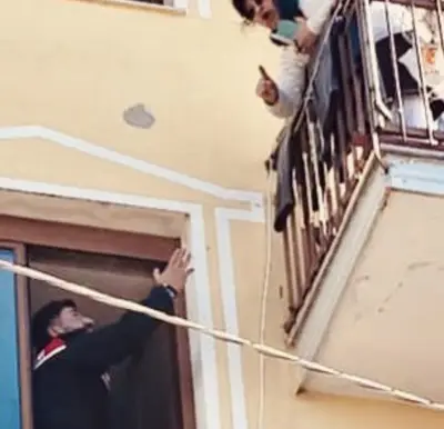 Intervento dei Carabinieri