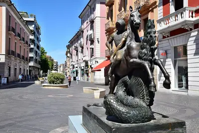 Statua Museo all'aperto Bilotti
