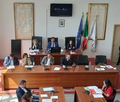 Un momento della Giunta