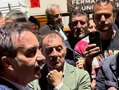 Occhiuto al presidio di protesta