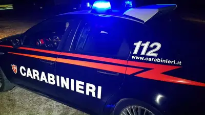 macchina carabinieri a Verbicaro