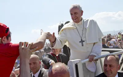 Papa Francesco a Sibari