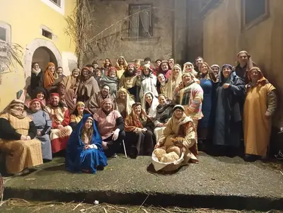 foto presepe vivente dipignano
