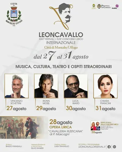 Gli ospiti del festival