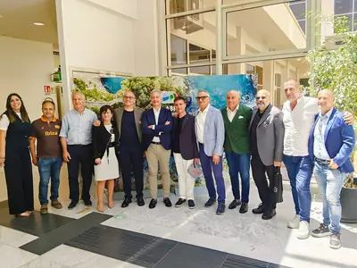 I protagonisti della conferenza stampa