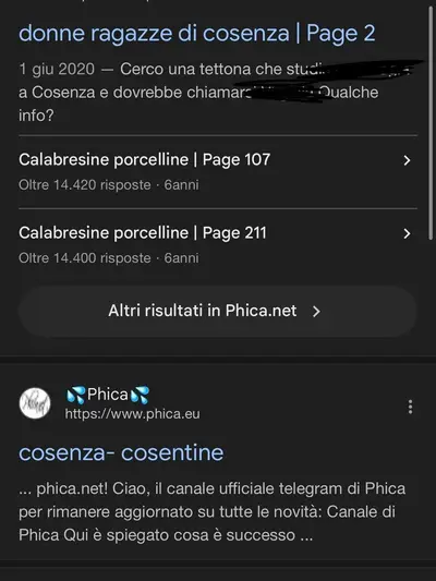 Le inserzioni su Phica