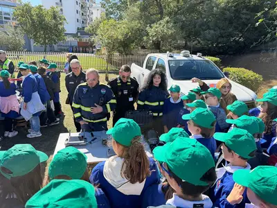 L'incontro fra la Protezione civile e gli studenti