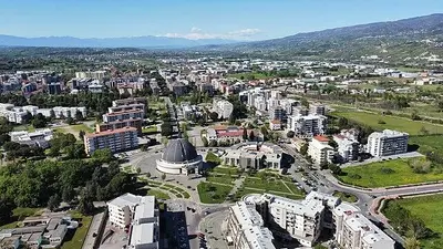 Comune di Rende visto dall'alto