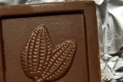 tavoletta di cioccolata quadrata