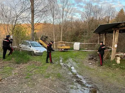 Il sequestro dei carabinieri