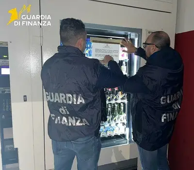 Il sequestro della Finanza