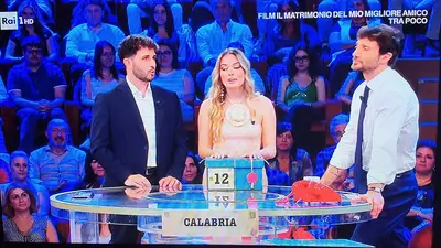 La coppia calabrese ad Affari tuoi