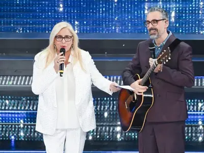 Brunori Sas e Mara Venier