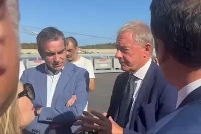 Roberto Occhiuto e il ministro Urso