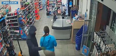 Il momento della rapina