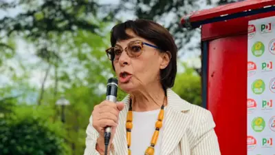 La consigliera regionale del PD Amalia Bruni