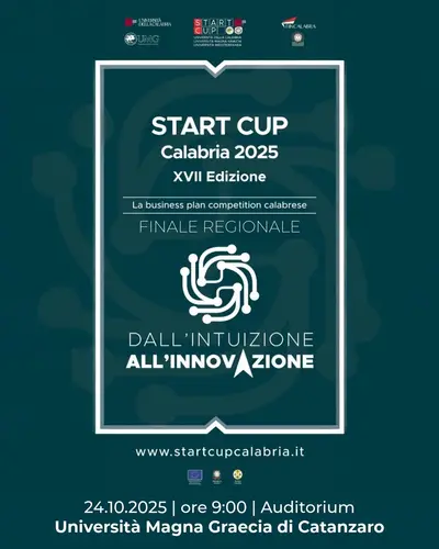 Il manifesto di Start Cup Calabria 2025