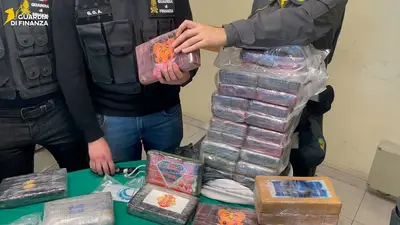 La droga sequestrata